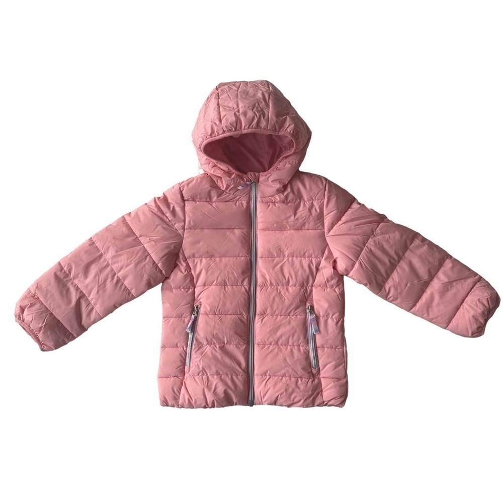 Gerry Pink Bubble Jacket Jersey Lined Size 2T NWT